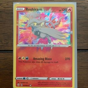 Reshiram 017/072 Pokemon Shining Fates Rare Holo